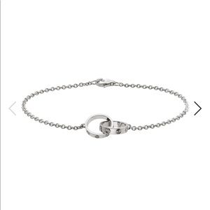 AUTHENTIC CARTIER LOVE BRACELET, WG, New In Box